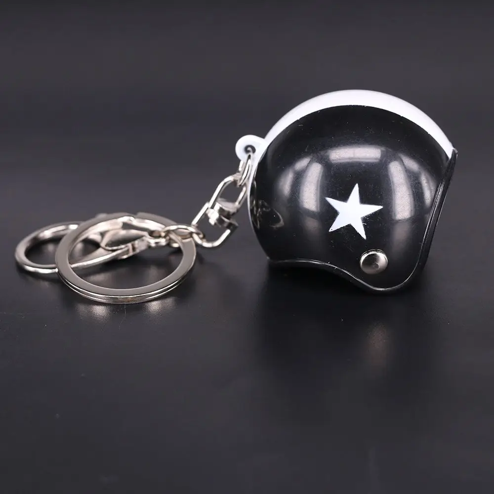 Fashion Cute Motorcycle Helmets Key Chain Mini Safety Hat with Star Patterns Key Ring Car Keychain for Women Men Jewelry
Fashion Cute Motorcycle Helmets Key Chain Mini Safety Hat with Star Patterns Key Ring Car Keychain for Women Men Jewelry