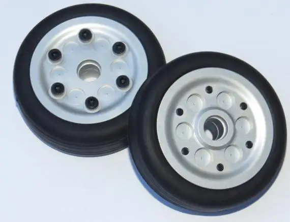 Колеса модели летательных аппаратов резиновые колеса вакуумные полые wheelsv |