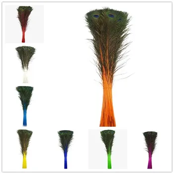 High quality peacock feather 100 pieces / batch 70-80CM / 28-32 inch natural peacock feather DIY decorations
High quality peacock feather 100 pieces / batch 70-80CM / 28-32 inch natural peacock feather DIY decorations
