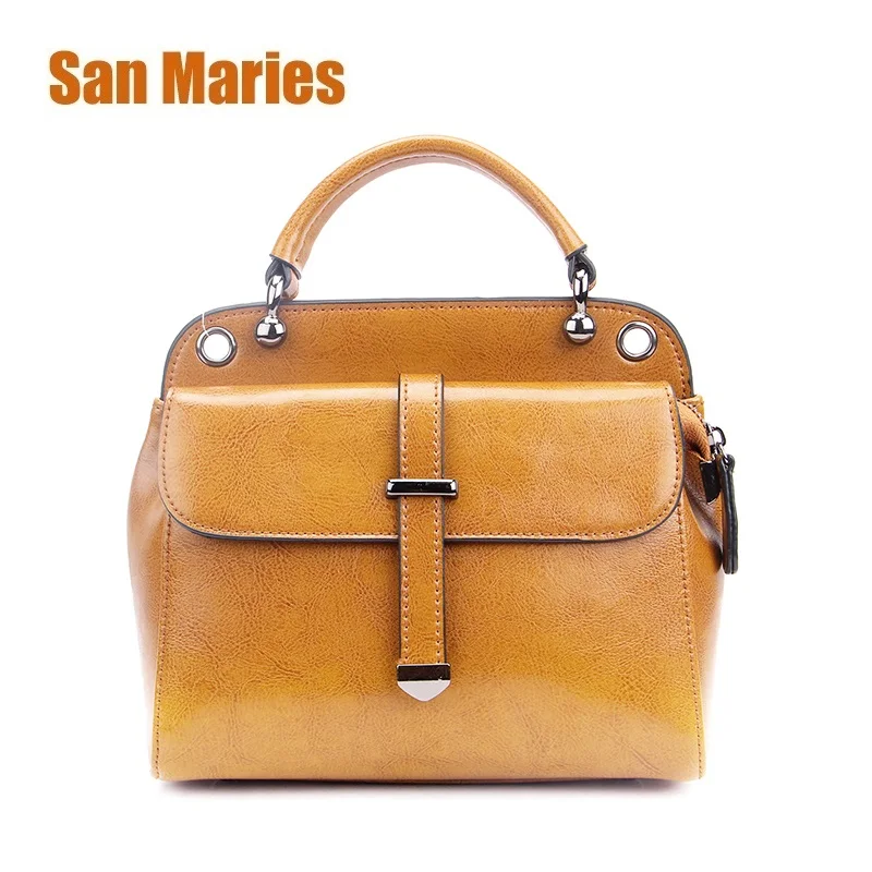 San Maries Women Bag 2019 Luxury Brand Designer Casual Women Genuine Leather Handbags Fashion Women's Shoulder Messenger Bags
San Maries Women Bag 2019 Luxury Brand Designer Casual Women Genuine Leather Handbags Fashion Women's Shoulder Messenger Bags
