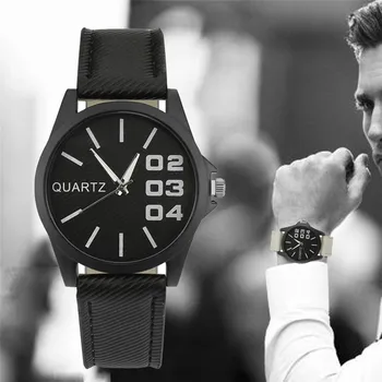High Quality Business Fashion New Men Watch Retro Design Leather Band Analog Alloy Quartz Wrist Watch Movement Male Clock
High Quality Business Fashion New Men Watch Retro Design Leather Band Analog Alloy Quartz Wrist Watch Movement Male Clock