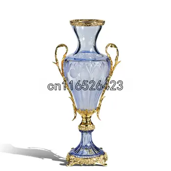 Luxury living room decoration vase crafts high-grade Home Decor Free shipping 
Luxury living room decoration vase crafts high-grade Home Decor Free shipping