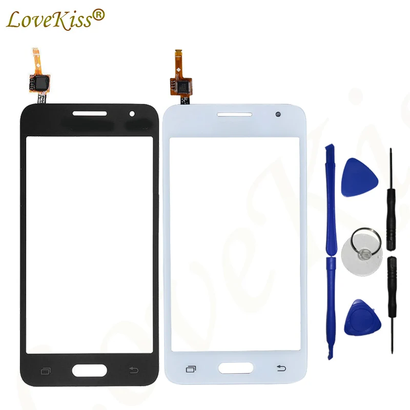 Передняя панель Lovekiss для Samsung Galaxy Core 2 II G355 G355H сенсорный ЖК экран дигитайзер