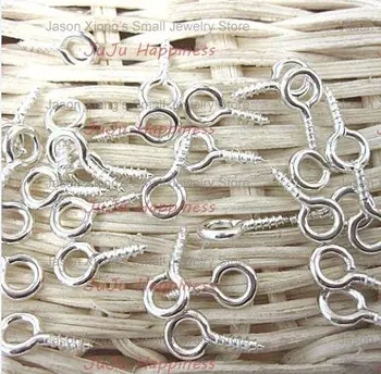 500 pieces 9*4*1.5mm Mini Silver plated Tone Screw Eye Pins Findings for Jewelry jr1048
500 pieces 9*4*1.5mm Mini Silver plated Tone Screw Eye Pins Findings for Jewelry jr1048