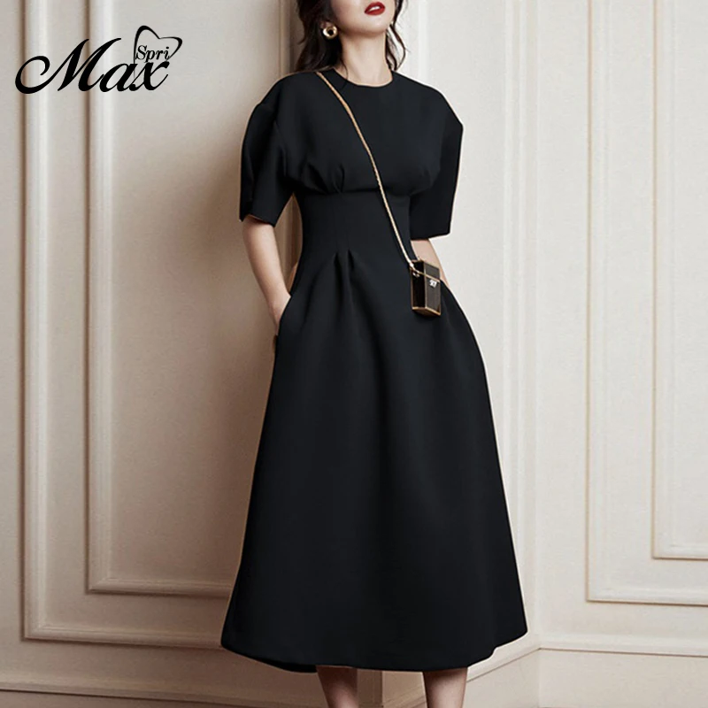 Max Spri 2019 Bandage Dress New Women Dress Sexy O Neck Puff Short Sleeve Office Lady A- Line Dress Daily Elegant Chic Dress
Max Spri 2019 Bandage Dress New Women Dress Sexy O Neck Puff Short Sleeve Office Lady A- Line Dress Daily Elegant Chic Dress
