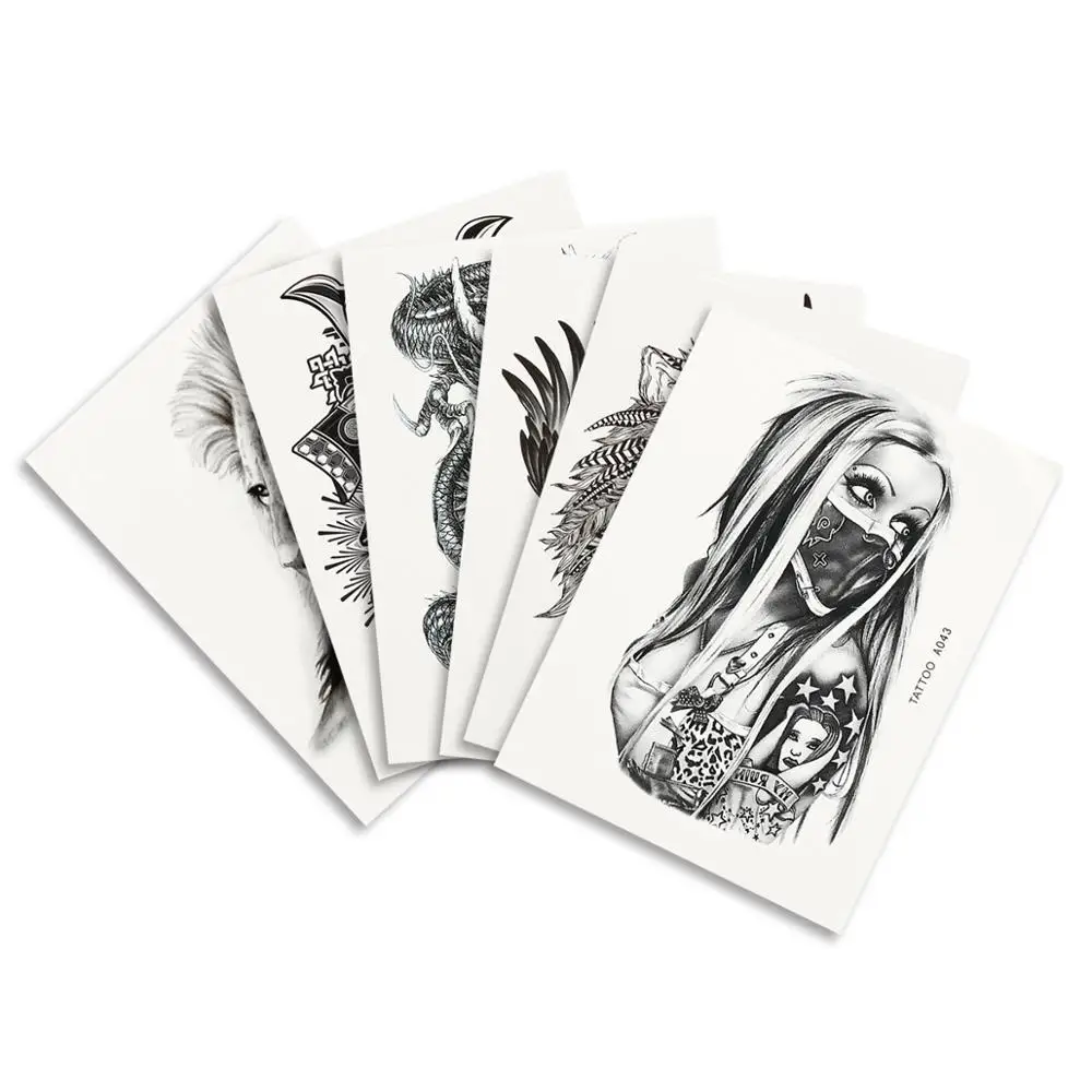 21*15CM Serengeti Lion Temporary Tattoo Toy Sticker Flash Dragon Eagle Ninja Pattern Warrior Waterproof Tattoo Sticker Toy
21*15CM Serengeti Lion Temporary Tattoo Toy Sticker Flash Dragon Eagle Ninja Pattern Warrior Waterproof Tattoo Sticker Toy