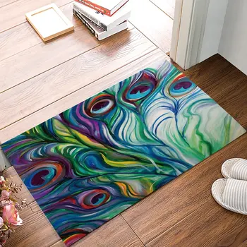 Abstract Colorful Ink Peacock Feathers Home Art Door Mats Indoor Kitchen Floor Bathroom Entrance Rug Mat Carpets Home
Abstract Colorful Ink Peacock Feathers Home Art Door Mats Indoor Kitchen Floor Bathroom Entrance Rug Mat Carpets Home
