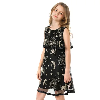 2019 Summer Big Girls dress new children's clothing 5 8 10 14Years European and American style Kids sequined mesh princess dress
2019 Summer Big Girls dress new children's clothing 5 8 10 14Years European and American style Kids sequined mesh princess dress