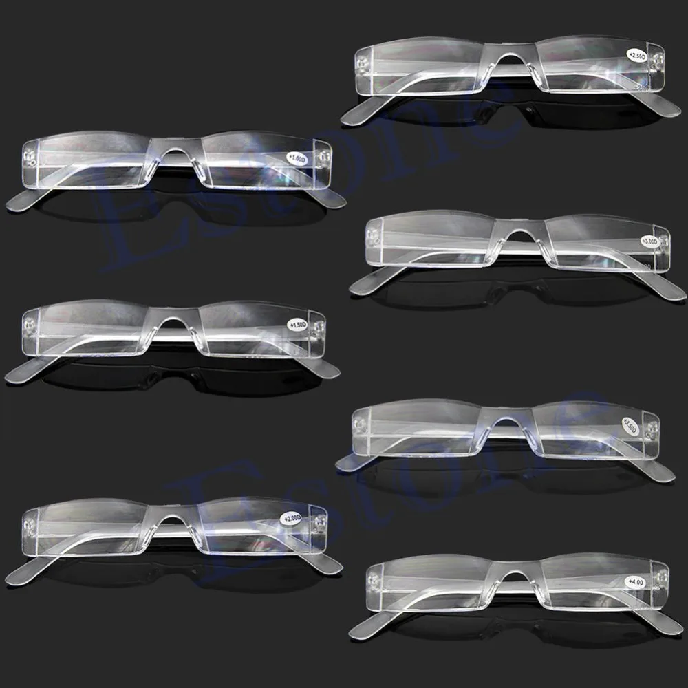Free shipping Eyeglasses Clear Rimless Reading Glasses Case Bag Presbyopia 1.00-4.00 Diopter
Free shipping Eyeglasses Clear Rimless Reading Glasses Case Bag Presbyopia 1.00-4.00 Diopter