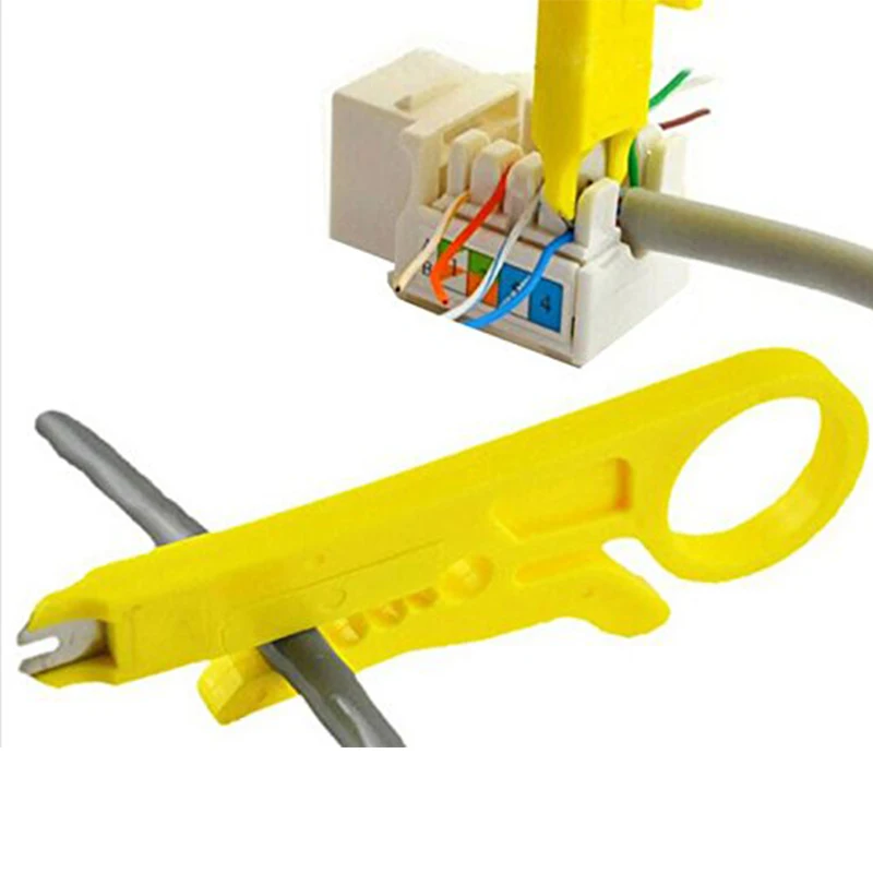Network UTP Cable Cutter Stripper Plier Punch Down Hand Tools Easy Use Mini Portable Simple Data Cable Wire Plier
Network UTP Cable Cutter Stripper Plier Punch Down Hand Tools Easy Use Mini Portable Simple Data Cable Wire Plier
