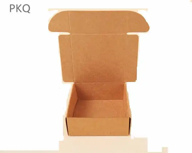 50pc kraft cardboard packing gift box handmade soap candy box