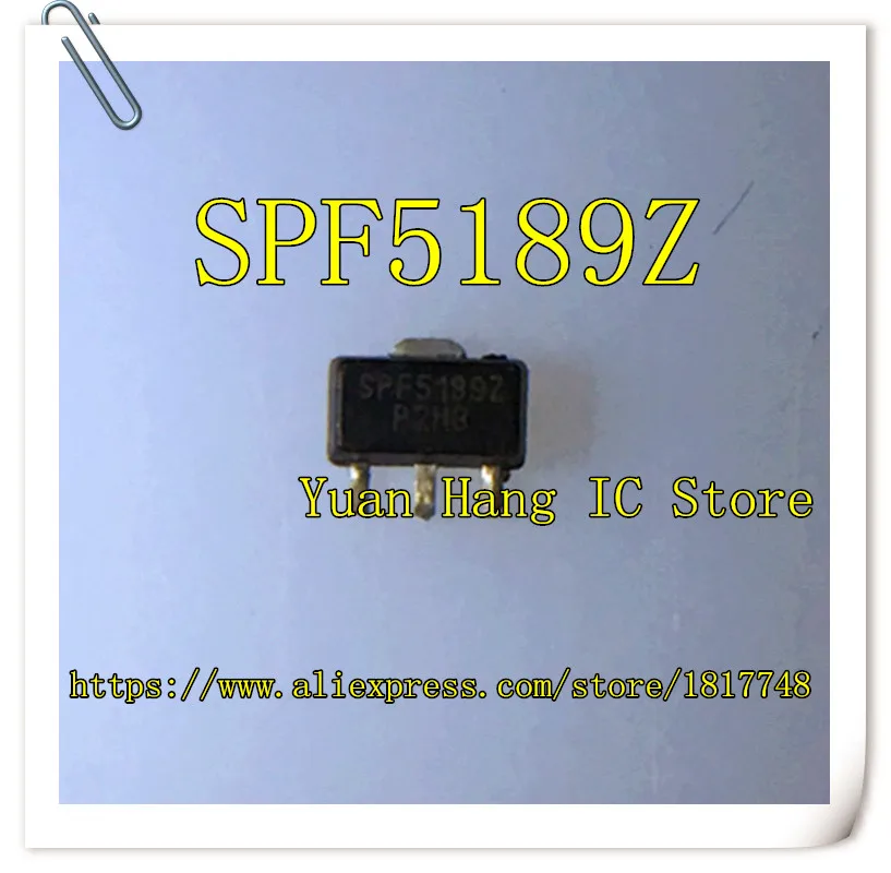 10 шт./лот SPF5189Z SPF-5189Z 5189Z SO-89 усилитель с низким уровнем шума Новинка | Электроника