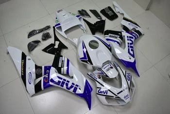 Bodywork for Honda Cbr1000 RR 2006 - 2007 White Blue Full Body Kits Fireblade 2007 Bodywork Fireblade 07
Bodywork for Honda Cbr1000 RR 2006 - 2007 White Blue Full Body Kits Fireblade 2007 Bodywork Fireblade 07