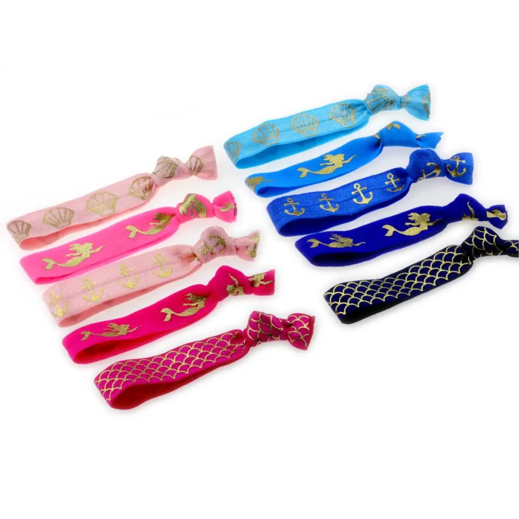 5/8"16mm 100 pcs/pack Gold Foil Scale Mermaid Anchor Patterns Printed Elastic Ribbon Knotted Hair Tie Bracelet Holder 9.5cm
5/8"16mm 100 pcs/pack Gold Foil Scale Mermaid Anchor Patterns Printed Elastic Ribbon Knotted Hair Tie Bracelet Holder 9.5cm