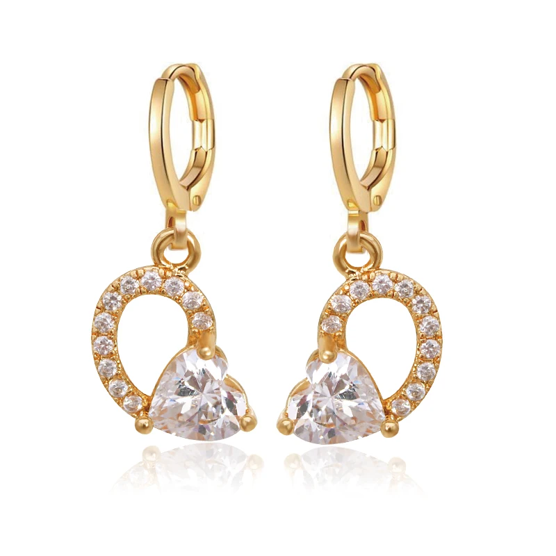 MxGxFam Lead and Nickel Free 18 k Yellow Gold-Color Heart Love Drop Earrings Jewelry Fashion Women with Shine Zircon
MxGxFam Lead and Nickel Free 18 k Yellow Gold-Color Heart Love Drop Earrings Jewelry Fashion Women with Shine Zircon