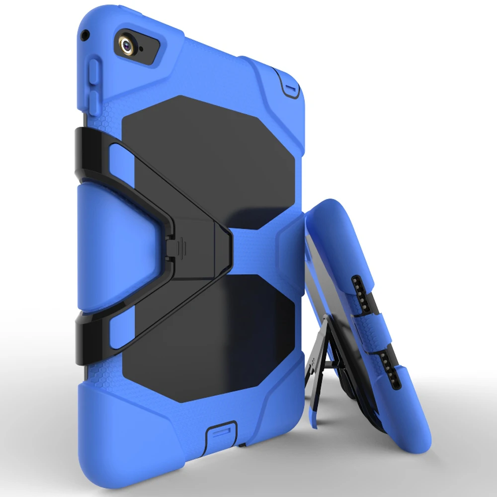 Heavy Duty Case For iPad mini 4 Case Kickstand Hybrid Cover For iPad A1538 A1550 7.9" Shockproof Armor Kids Safe Tablet Cases
Heavy Duty Case For iPad mini 4 Case Kickstand Hybrid Cover For iPad A1538 A1550 7.9" Shockproof Armor Kids Safe Tablet Cases