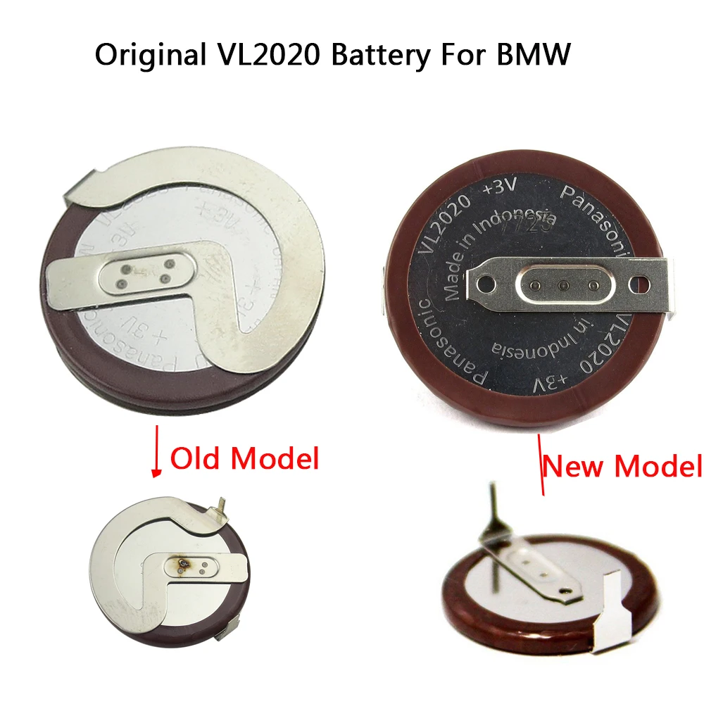 CHKJ For BMW Key Battery 100% Original ML2020 2020 90 Degrees Pins Replace VL2020 Rechargeable Battery For BMW Car Key Remote
CHKJ For BMW Key Battery 100% Original ML2020 2020 90 Degrees Pins Replace VL2020 Rechargeable Battery For BMW Car Key Remote