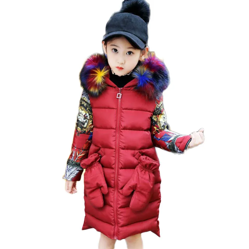 2018 Winter Children Clothes Girls Overcoats Warm Faux Fur Collar Hooded Jackets Baby Long Down Cotton Coats Kids Outerwear G327
2018 Winter Children Clothes Girls Overcoats Warm Faux Fur Collar Hooded Jackets Baby Long Down Cotton Coats Kids Outerwear G327