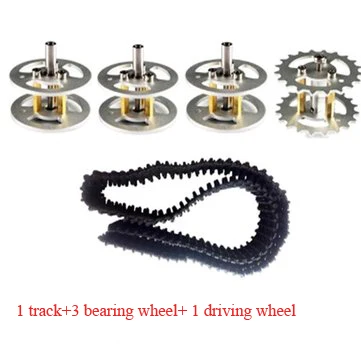 Driving Wheel Capterpillar Track Bearing Wheel Pedrail To DIY Robot Tank Chassis Tracked Robotic Model RC Toy For Arduino
Driving Wheel Capterpillar Track Bearing Wheel Pedrail To DIY Robot Tank Chassis Tracked Robotic Model RC Toy For Arduino