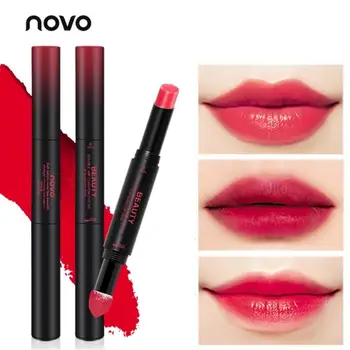 Novo 2 in 1 Lipstick + Lip Gloss Makeup Matte Lipstick Pencil Waterproof Long Lasting Air Cushion Lip Tint Brand Cosmetic
Novo 2 in 1 Lipstick + Lip Gloss Makeup Matte Lipstick Pencil Waterproof Long Lasting Air Cushion Lip Tint Brand Cosmetic