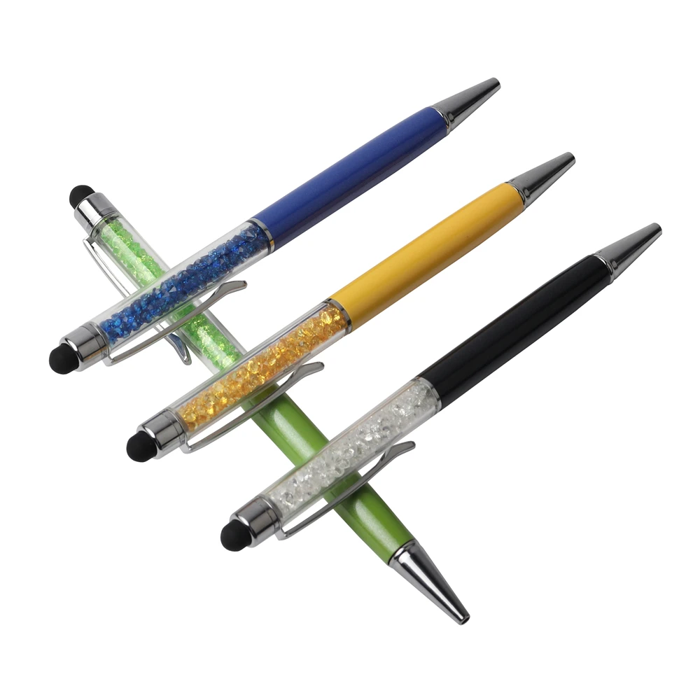Ручка шариковая со стразами 0 7 мм 2 шт.|crystal pen|diamond ballpoint penballpoint pen |