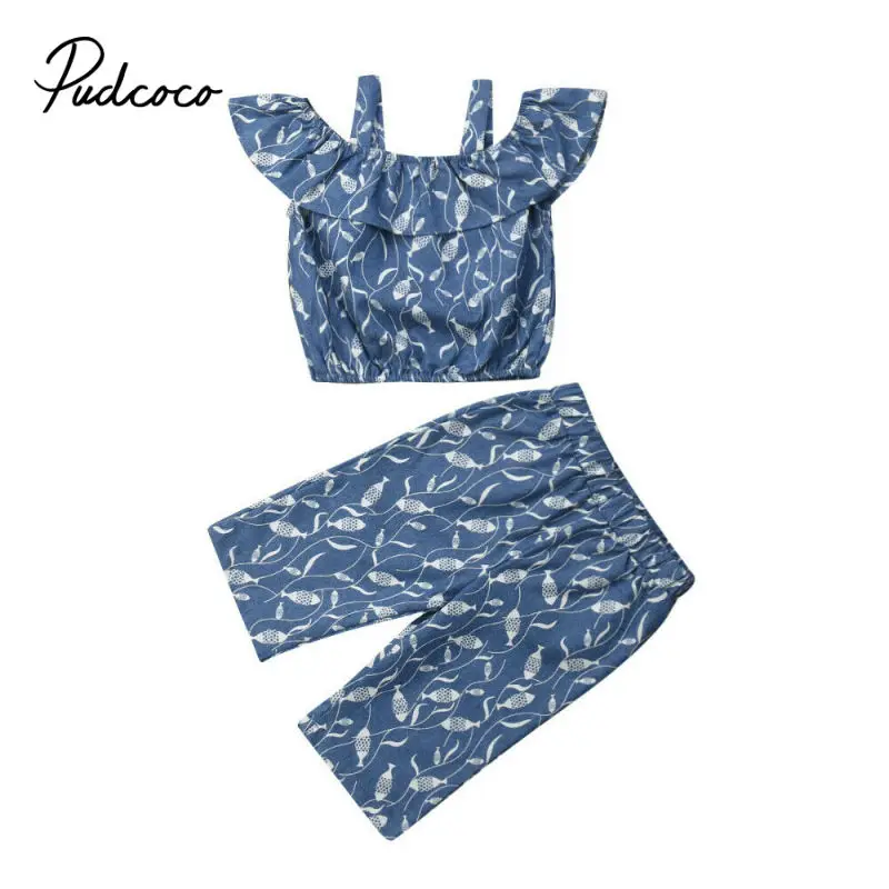 2Pcs Baby Girl Clothes Kids Ruffles Tops+Ankle Pants Newborn Clothes Outfit Summer Casual Infant Clothing 6 Months -5 Years
2Pcs Baby Girl Clothes Kids Ruffles Tops+Ankle Pants Newborn Clothes Outfit Summer Casual Infant Clothing 6 Months -5 Years