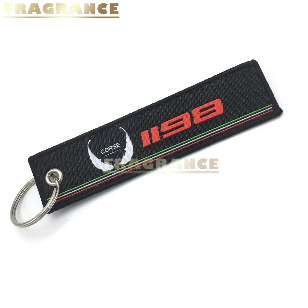 Motorcycle Key Chain Woven Key Ring For Ducati 1198 Label Chain Black Car Keychain
Motorcycle Key Chain Woven Key Ring For Ducati 1198 Label Chain Black Car Keychain