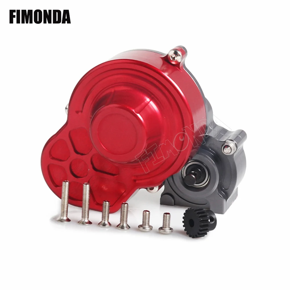 Complete Metal Gearbox Transmission Box Seal Dustproof Housing with Gear for 1/10 RC Crawler Car Axial SCX10 Upgrade Parts
Complete Metal Gearbox Transmission Box Seal Dustproof Housing with Gear for 1/10 RC Crawler Car Axial SCX10 Upgrade Parts