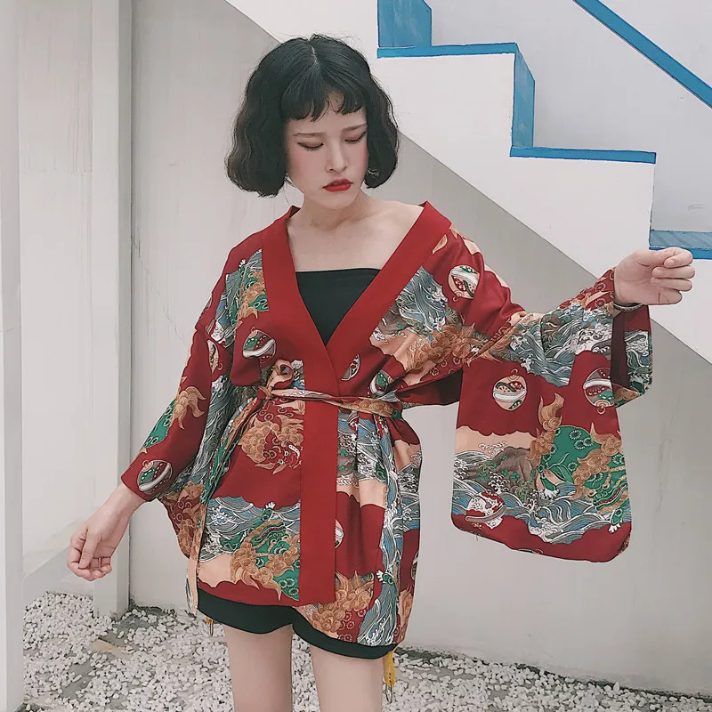 Japanese Style Unicorn Sea Chiffon Bathrobe Feathers Cardigan Kimono Sunscreen Jacket Coat Men and Women Shirt
Japanese Style Unicorn Sea Chiffon Bathrobe Feathers Cardigan Kimono Sunscreen Jacket Coat Men and Women Shirt