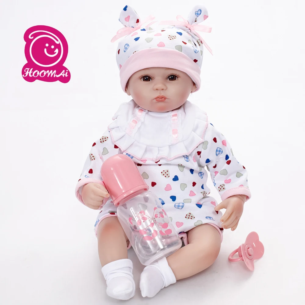 45CM Baby Dolls Lifelike Reborn Baby Doll Action Figure Toys Silicone Children Toy with Hair Kids Birthday Gift
45CM Baby Dolls Lifelike Reborn Baby Doll Action Figure Toys Silicone Children Toy with Hair Kids Birthday Gift