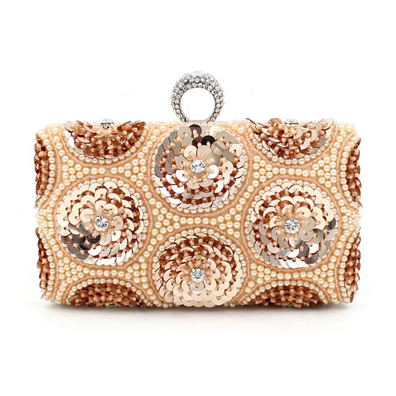 2016 Woman brand new Day Clutch European high-grade diamond wallet women pearl sequins Beaded Evening Bag bride ring handbag
2016 Woman brand new Day Clutch European high-grade diamond wallet women pearl sequins Beaded Evening Bag bride ring handbag