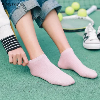 Socks Women Solid Various Color Short Kawaii Breathable Womens Thin High Elasticity Candy Colors Female Cute Sock Summer Trendy
Socks Women Solid Various Color Short Kawaii Breathable Womens Thin High Elasticity Candy Colors Female Cute Sock Summer Trendy