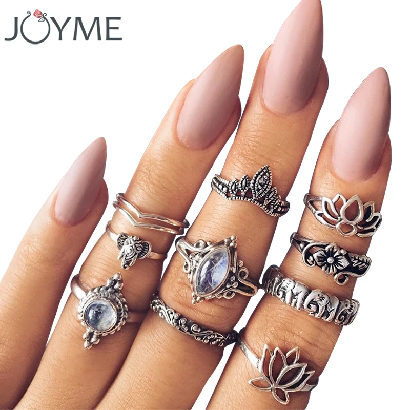 Midi Finger Rings For Women Bohemian Vintage Boho Jewelry New Design 10 pieces/lot Knuckle Rings Set Antique Silver Random Size
Midi Finger Rings For Women Bohemian Vintage Boho Jewelry New Design 10 pieces/lot Knuckle Rings Set Antique Silver Random Size