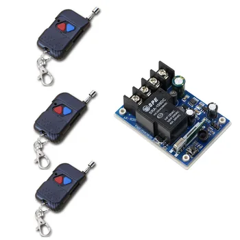 Free Shipping DC12V 24V 36V 48V 30A 1CH Wireless Remote Control Switch System Wide Voltage DC12V-48V Receiver +3PCS Transmitters
Free Shipping DC12V 24V 36V 48V 30A 1CH Wireless Remote Control Switch System Wide Voltage DC12V-48V Receiver +3PCS Transmitters