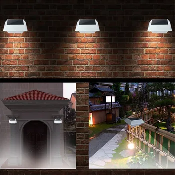 4LED 12x12x5cm Solar Power Motion Sensor Garden Security Gutter Spot LED Flood Light Solar Light
4LED 12x12x5cm Solar Power Motion Sensor Garden Security Gutter Spot LED Flood Light Solar Light