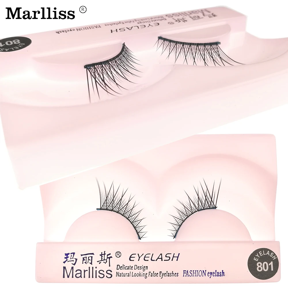 1-10 pair Marlliss Winged Half false eyelashes Crisscross Synthetic Fake Eyelashes for party Wedding Cross Strip Eye lashes
1-10 pair Marlliss Winged Half false eyelashes Crisscross Synthetic Fake Eyelashes for party Wedding Cross Strip Eye lashes