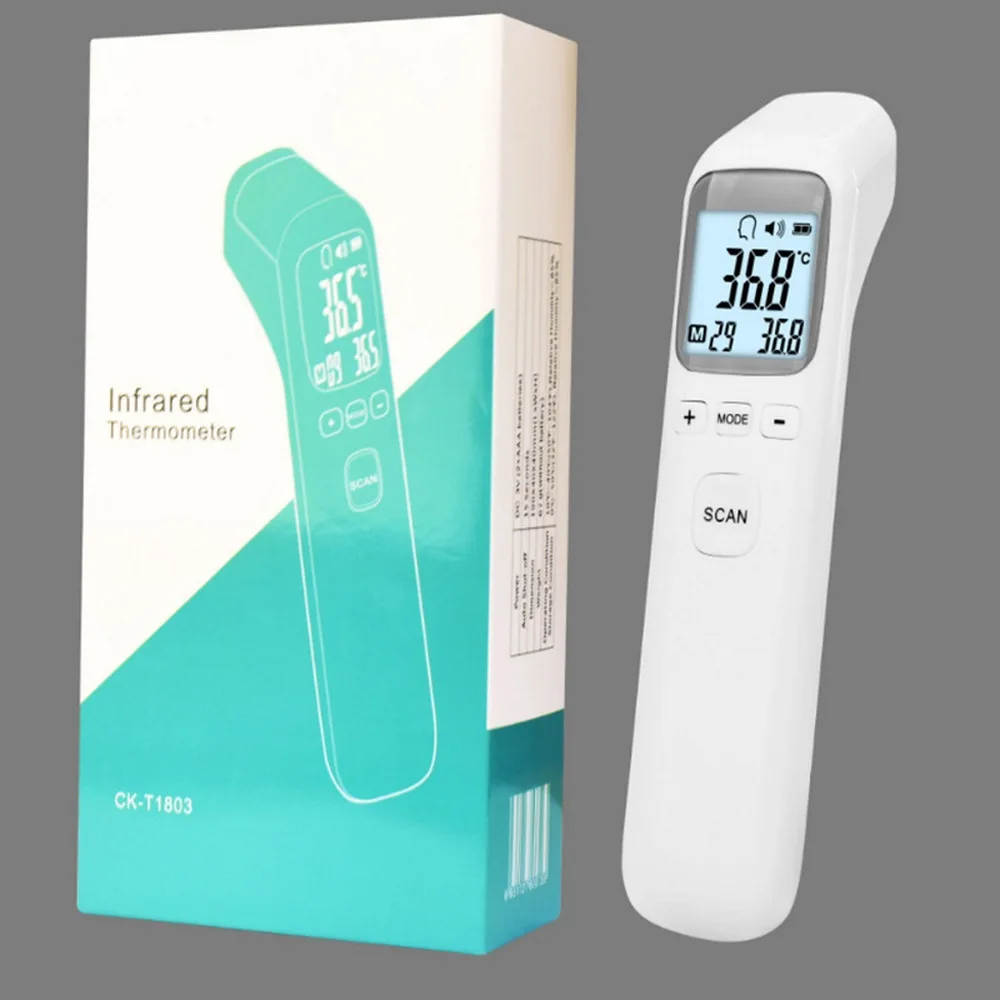 High Accuracy Infrared Smart Child Thermometer Non-Contact Handheld Infrared LCD Backlit Digital Temperature Measuring Tool
High Accuracy Infrared Smart Child Thermometer Non-Contact Handheld Infrared LCD Backlit Digital Temperature Measuring Tool