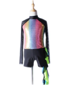 New Female Latin Dance Sexy Modern Personality Children Jumpsuitsuniforms Stage Latin Dance Costumes for Women
New Female Latin Dance Sexy Modern Personality Children Jumpsuitsuniforms Stage Latin Dance Costumes for Women