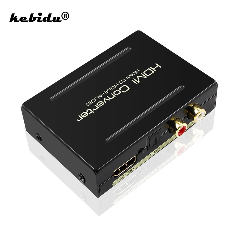 KebiduHot venta HDMI a HDMI óptico SPDIF apoyo 5,1 + RCA L/R de Video Audio Extractor convertidor del adaptador del divisor para PS3 dispositivo
KebiduHot venta HDMI a HDMI óptico SPDIF apoyo 5,1 + RCA L/R de Video Audio Extractor convertidor del adaptador del divisor para PS3 dispositivo