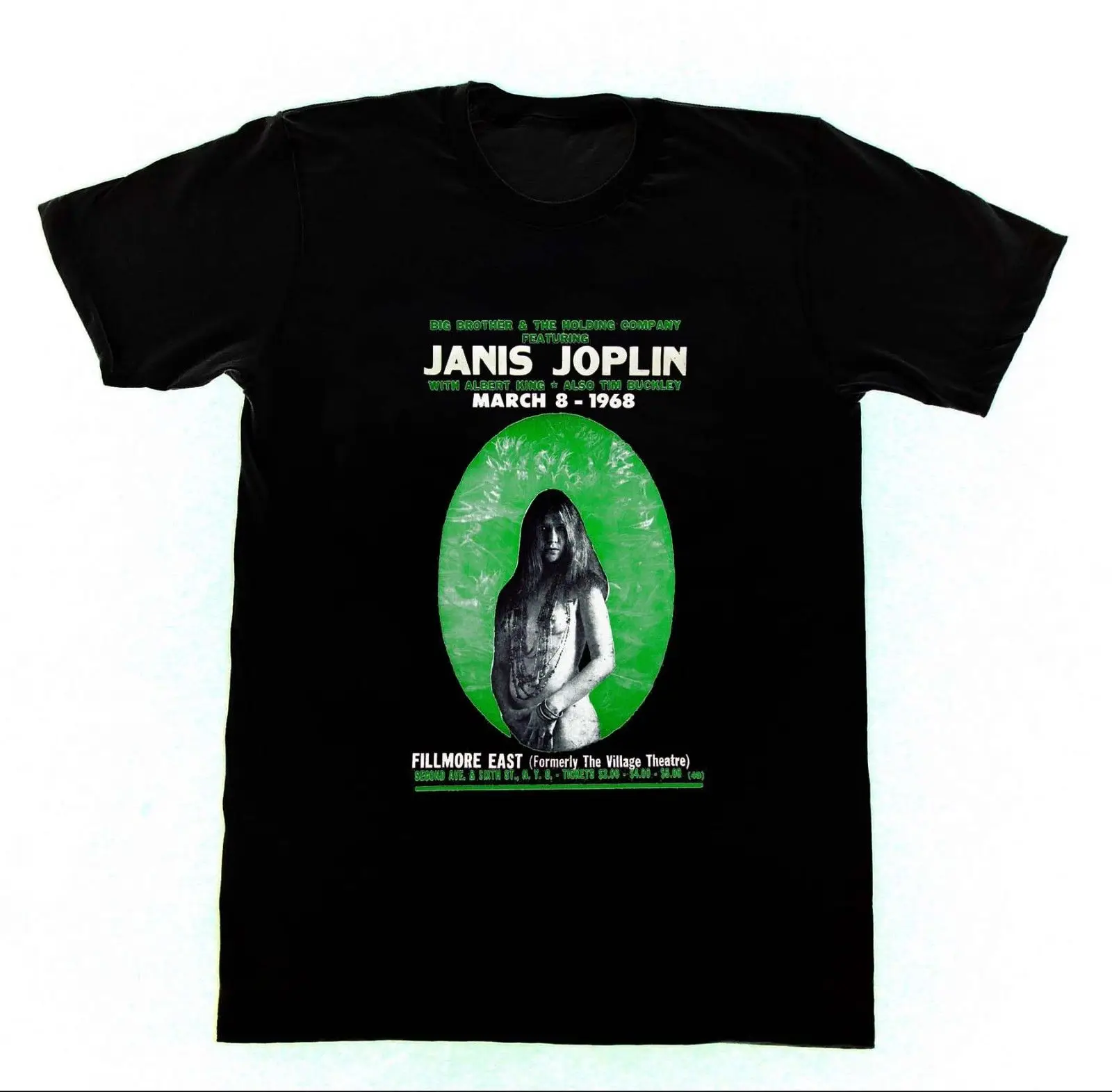 Футболка Janice Joplin винтажный постер для концертов футболка с принтом Джерри Гарсия