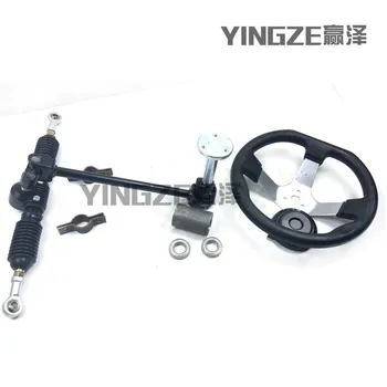 GO KART KARTING ATV UTV Buggy 6 inch Wheel Flange Steering Gear Rack Pinion U Joint Tie Rod With 27CM Steering Wheel
GO KART KARTING ATV UTV Buggy 6 inch Wheel Flange Steering Gear Rack Pinion U Joint Tie Rod With 27CM Steering Wheel