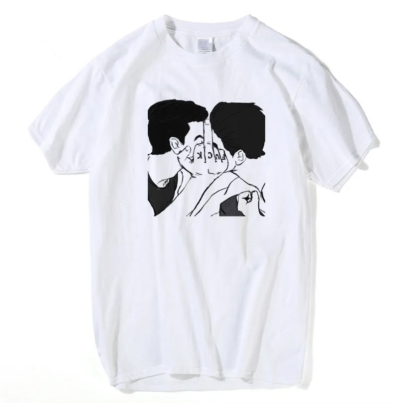 Shameless T-Shirt Men Gay Lover Mickey Milkovich Shameless White t shirts Hip Hop Women Short Sleeve 100% cotton Top Tees
Shameless T-Shirt Men Gay Lover Mickey Milkovich Shameless White t shirts Hip Hop Women Short Sleeve 100% cotton Top Tees