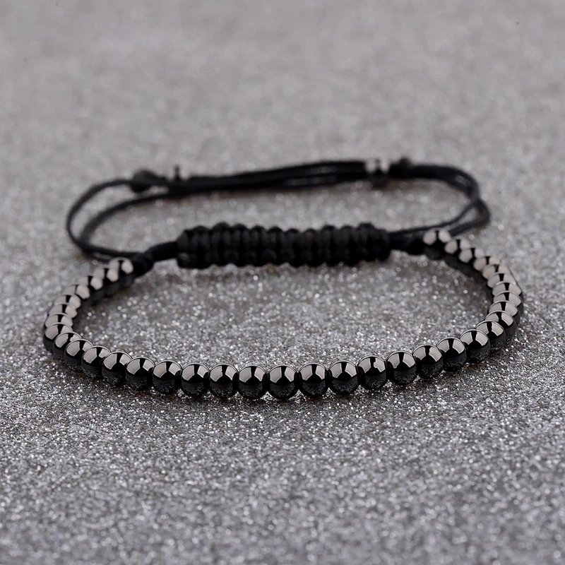 2017 New Hot Charms Punk Unisex Women Mens Leather Macrame Bracelet 4MM Copper Beads Bracelets Jewelry AB1008
2017 New Hot Charms Punk Unisex Women Mens Leather Macrame Bracelet 4MM Copper Beads Bracelets Jewelry AB1008