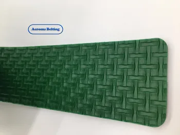 Cross Pattern rough top grip surface conveyor belt 2.5mm thickness