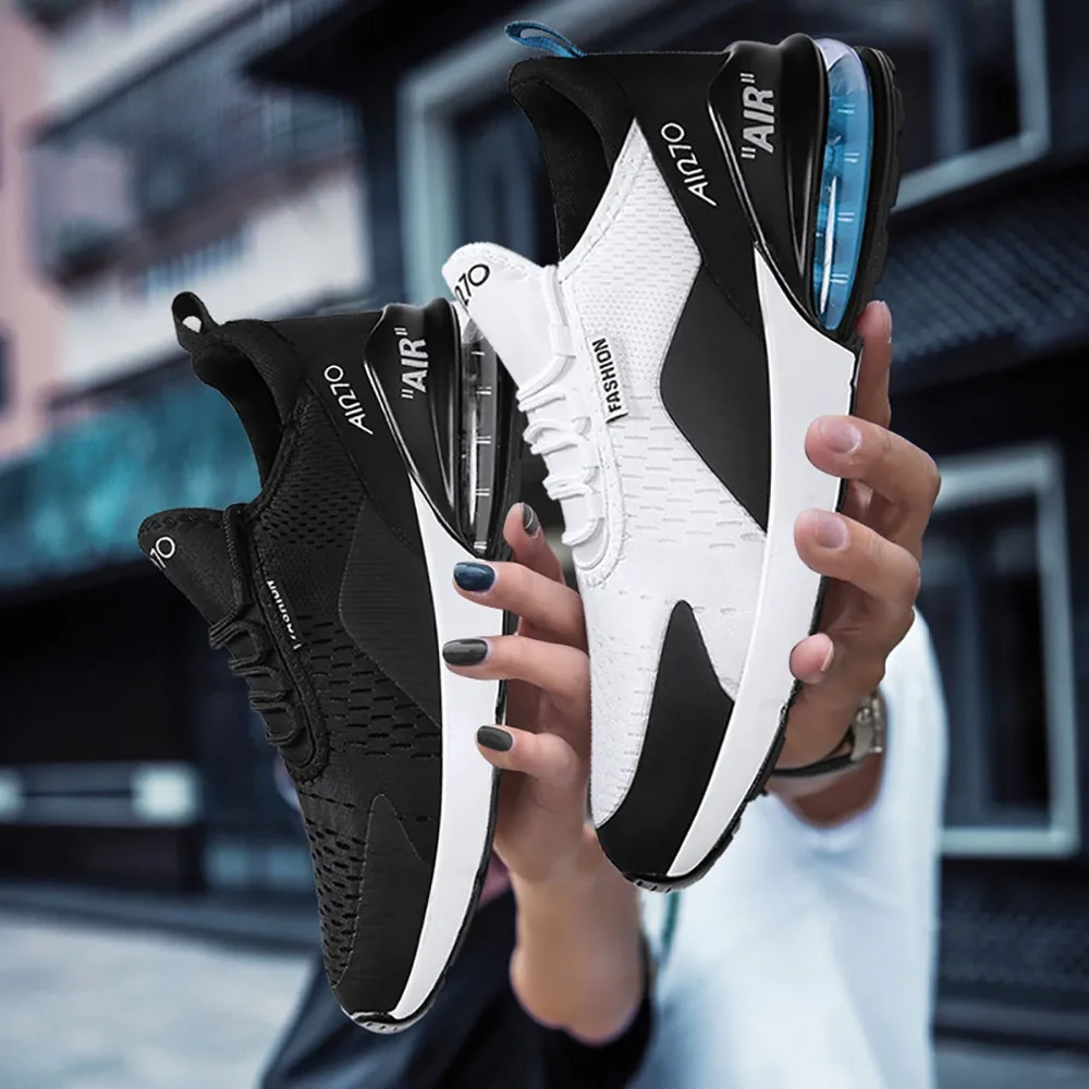Men Running Shoes Breathable Women Trainer Sneakers Zapatillas Hombre Deportiva 270 Air Cushion Sport Shoes Cheap Cheap 2019
Men Running Shoes Breathable Women Trainer Sneakers Zapatillas Hombre Deportiva 270 Air Cushion Sport Shoes Cheap Cheap 2019