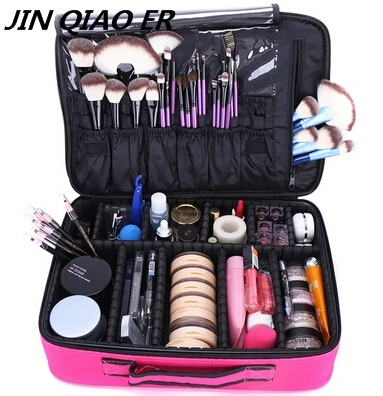 Makeup Bag Organizer Professional Makeup Box Artist Larger Bag nail pattern semi-permanent tool box cosmetic case bags
Makeup Bag Organizer Professional Makeup Box Artist Larger Bag nail pattern semi-permanent tool box cosmetic case bags