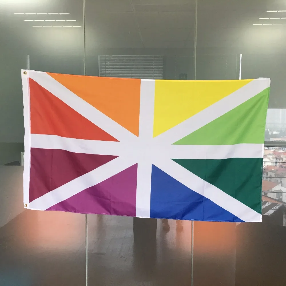 LGBT Herri Batasuna 3'x5' Pride flag- Vivid Color and UV Fade Resistant - Double Stitched - Rainbow Flag Polyester Banner
LGBT Herri Batasuna 3'x5' Pride flag- Vivid Color and UV Fade Resistant - Double Stitched - Rainbow Flag Polyester Banner