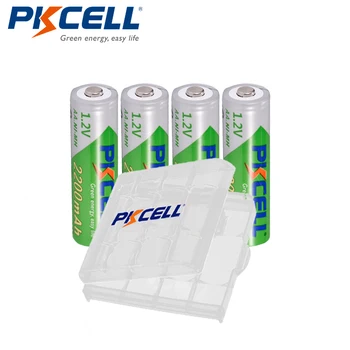 4PCS PKCELL 1.2V AA Rechargeable Battery 2200mAh NiMH Low self-discharge Battery Batteries+1Pcs Battery case For Digital Camera
4PCS PKCELL 1.2V AA Rechargeable Battery 2200mAh NiMH Low self-discharge Battery Batteries+1Pcs Battery case For Digital Camera