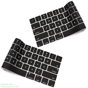 2016 US layout English Keyboard Cover Silicone Skinfor 2016 MacBook Pro Retina 13" 15" with Touch ID and Touch Bar A1706 A1707
2016 US layout English Keyboard Cover Silicone Skinfor 2016 MacBook Pro Retina 13" 15" with Touch ID and Touch Bar A1706 A1707