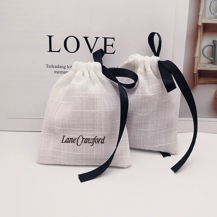 5pcs New Linen Bag Drawstring Bags Harness Pocket White Cotton Sack Jewelry Bag Jewelry Packaging Pouch Can Be Printed LOGO
5pcs New Linen Bag Drawstring Bags Harness Pocket White Cotton Sack Jewelry Bag Jewelry Packaging Pouch Can Be Printed LOGO